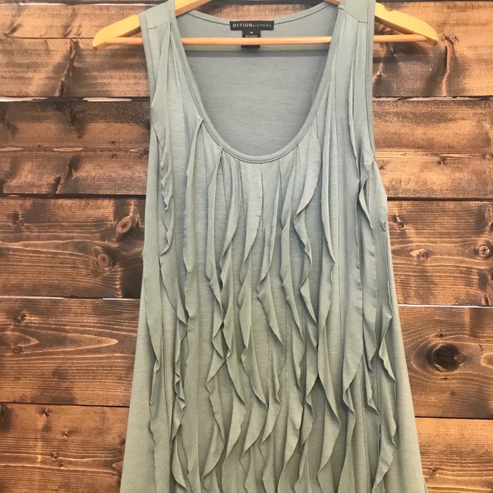 CUTE olive tank top